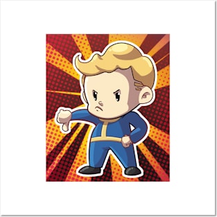 Vault Boy Disagree Posters and Art